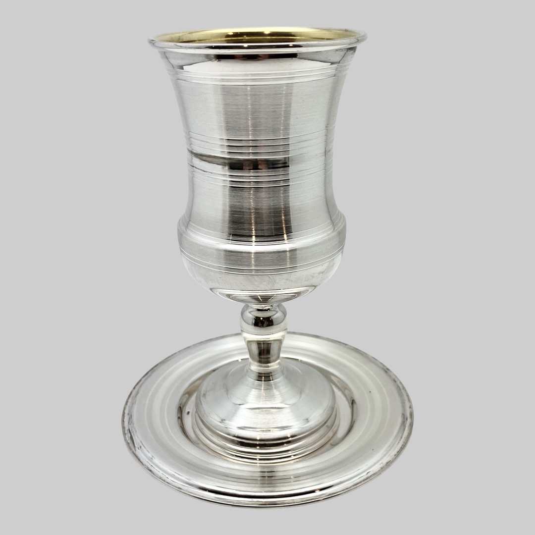 Silk & Satin Leg Kiddush Cup