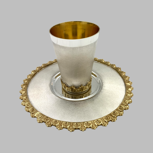 Italian Kiddush Cup Set Oro