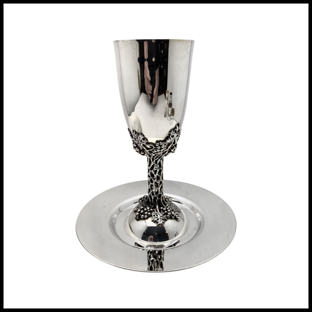 Kiddush Cup Grape Vine
